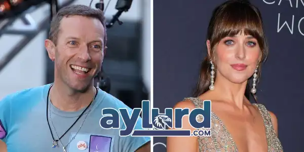 Dakota Johnson Chris Martin Breakup logo