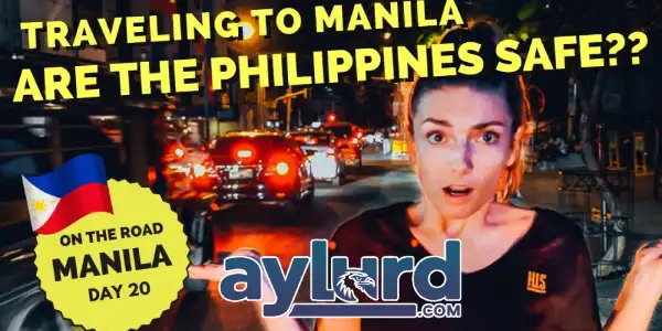Philippines least safe for travel logo