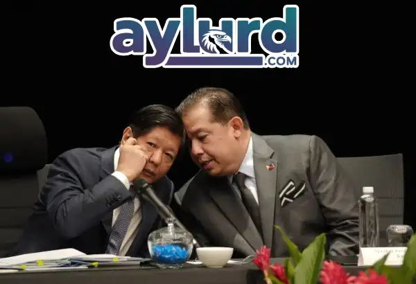 President Marcos Weak Leader logo